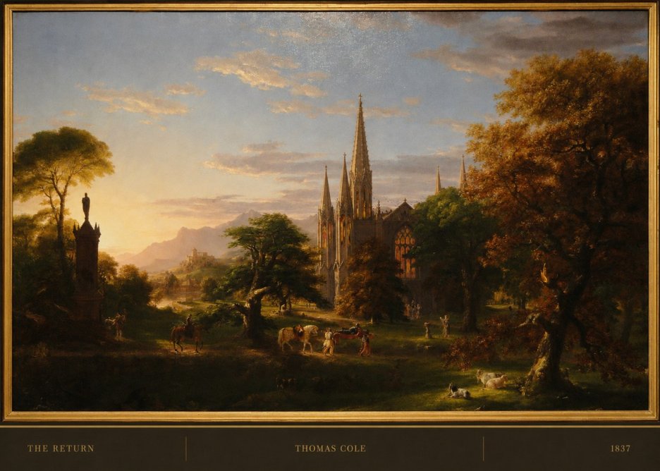 Thomas Cole The Return III No6 - Plakat