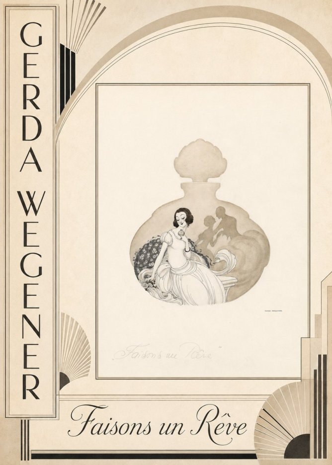 Gerda Wegener Faisons Un Rêve No2 - Plakat