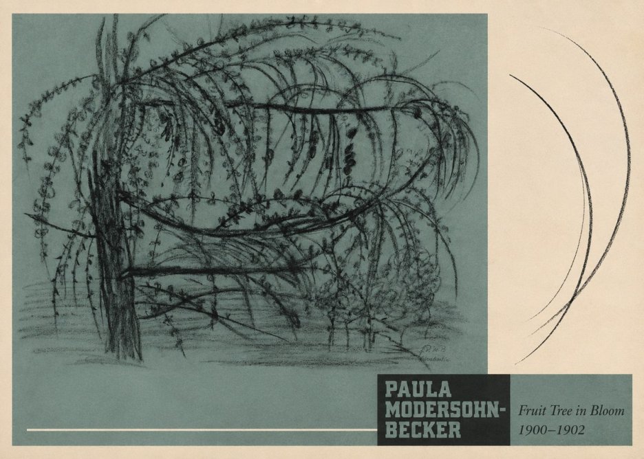 Paula Modersohn-Becker Fruit Tree in Bloom No5 - Plakat