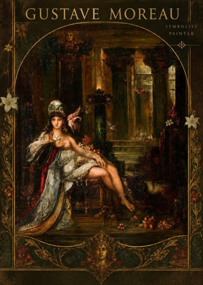 Gustave Moreau Salome III No6 - Plakat