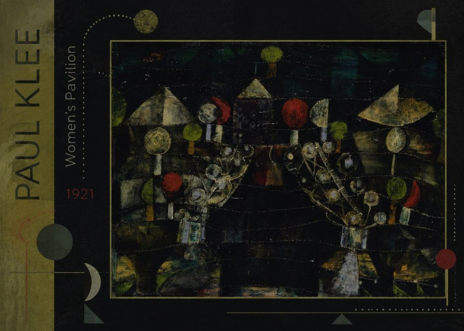 Paul Klee Women's Pavilion No2 - Plakat
