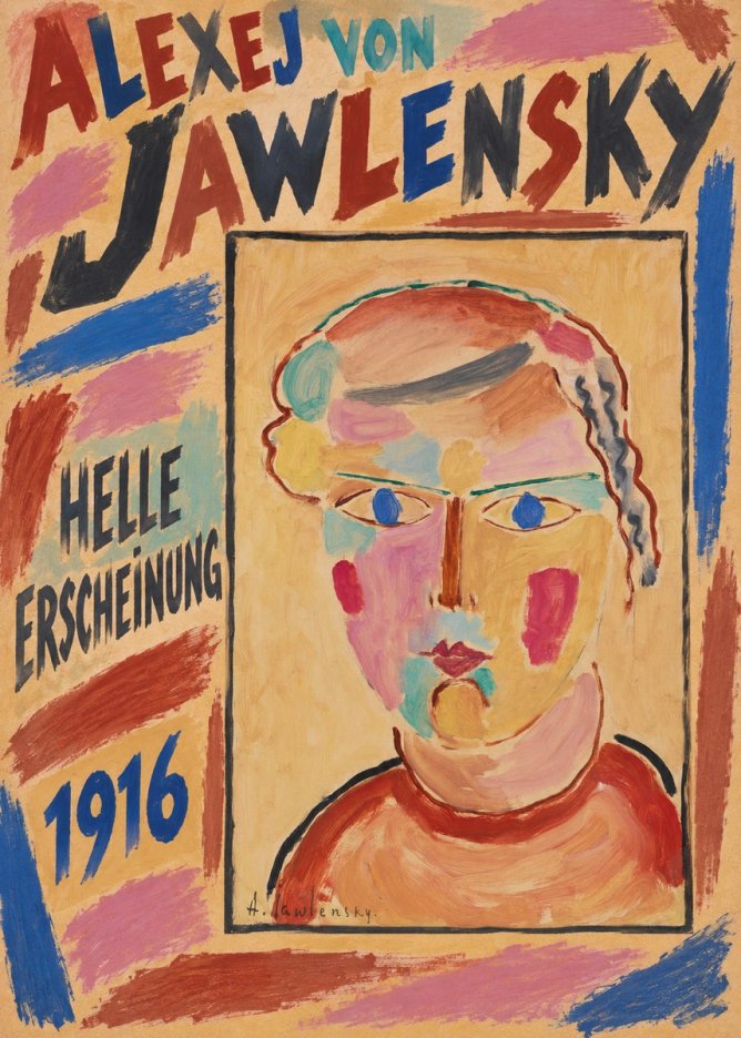 Alexej von Jawlensky Helle Erscheinung No2 - Plakat