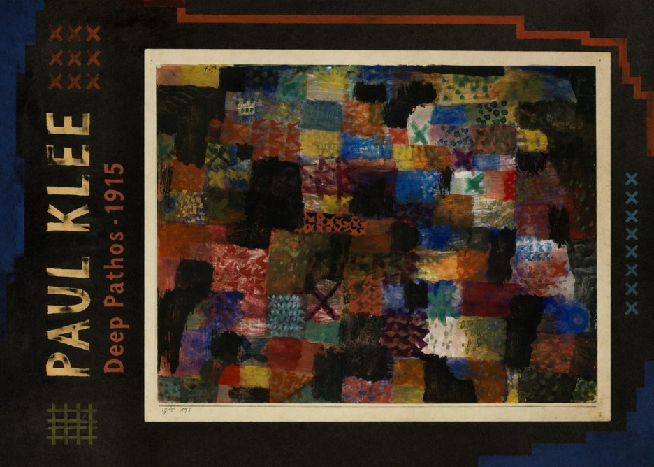 Paul Klee Deep Pathos No4 - Plakat