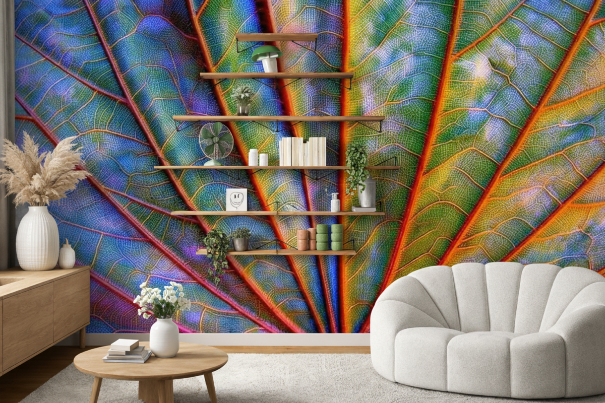 Vivid Spectrum Leaf