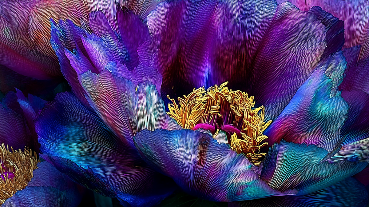 Vibrant Petal Tapestry