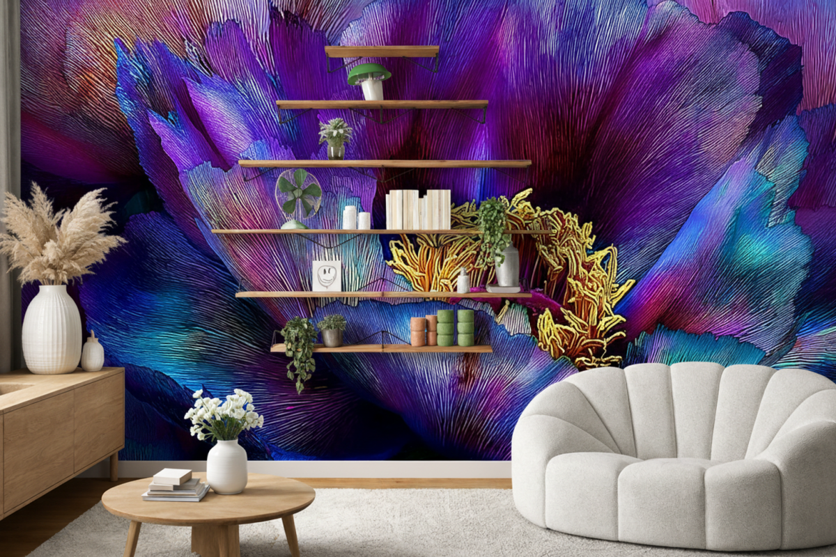 Vibrant Petal Tapestry