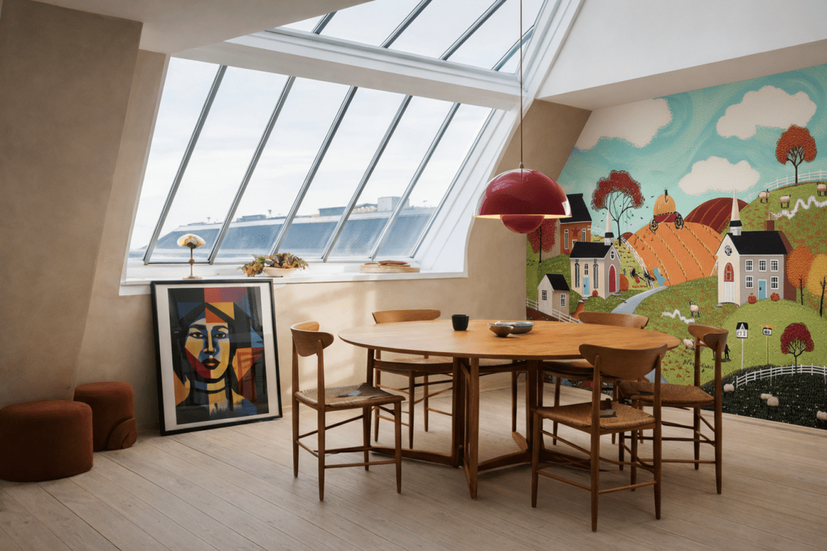 Autumnal Pastoral Scene