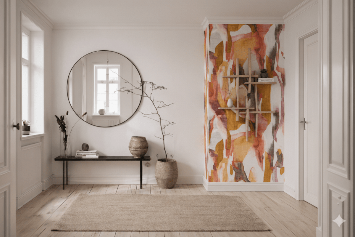 Rippling Silk Abstract