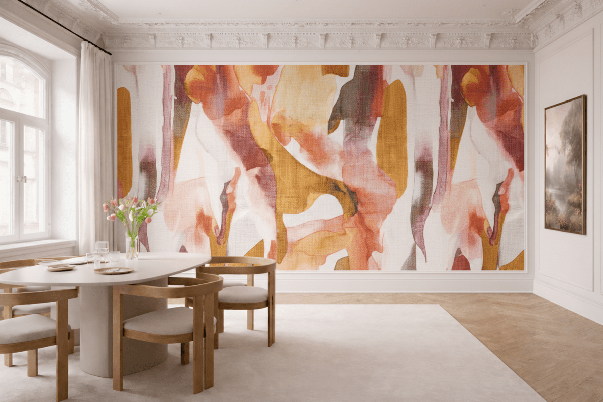 Rippling Silk Abstract