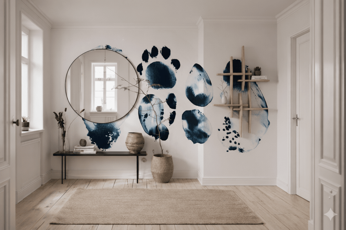 Indigo Tendrils