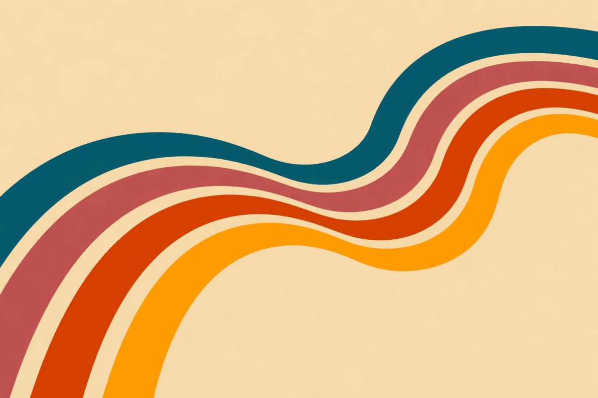Winding Glow Stripes