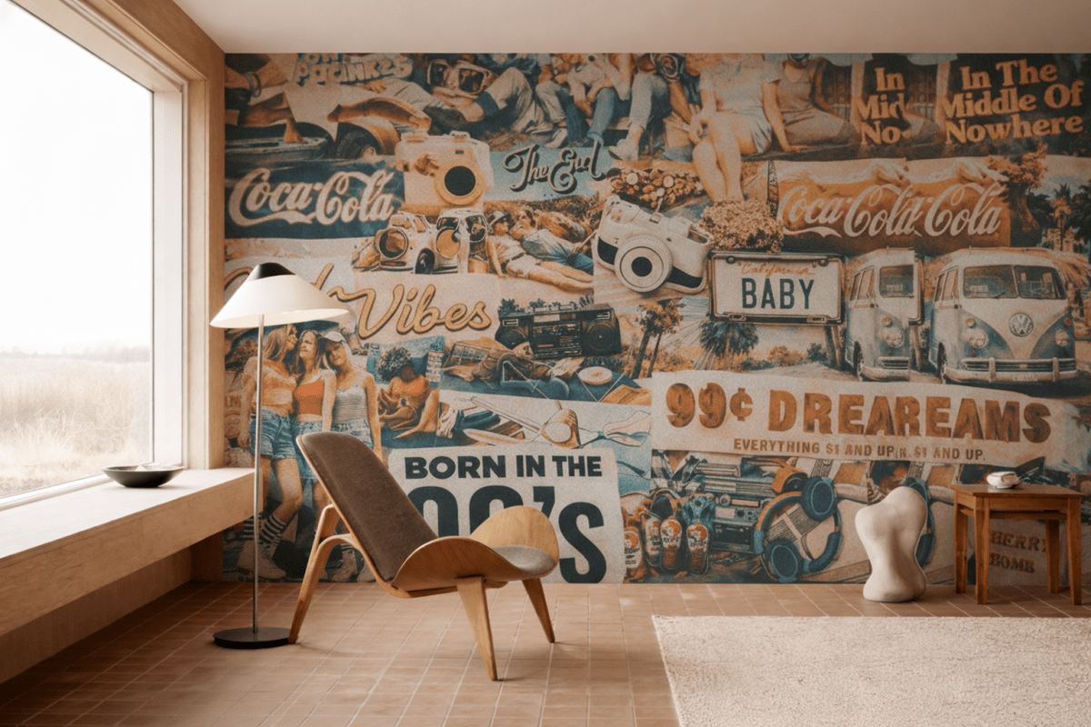 Retro Aesthetic Collage