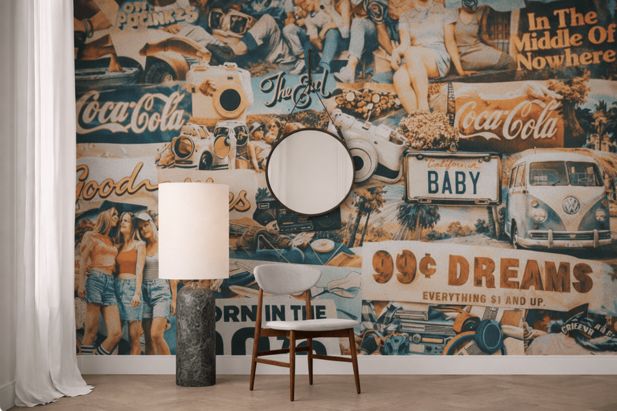 Retro Aesthetic Collage