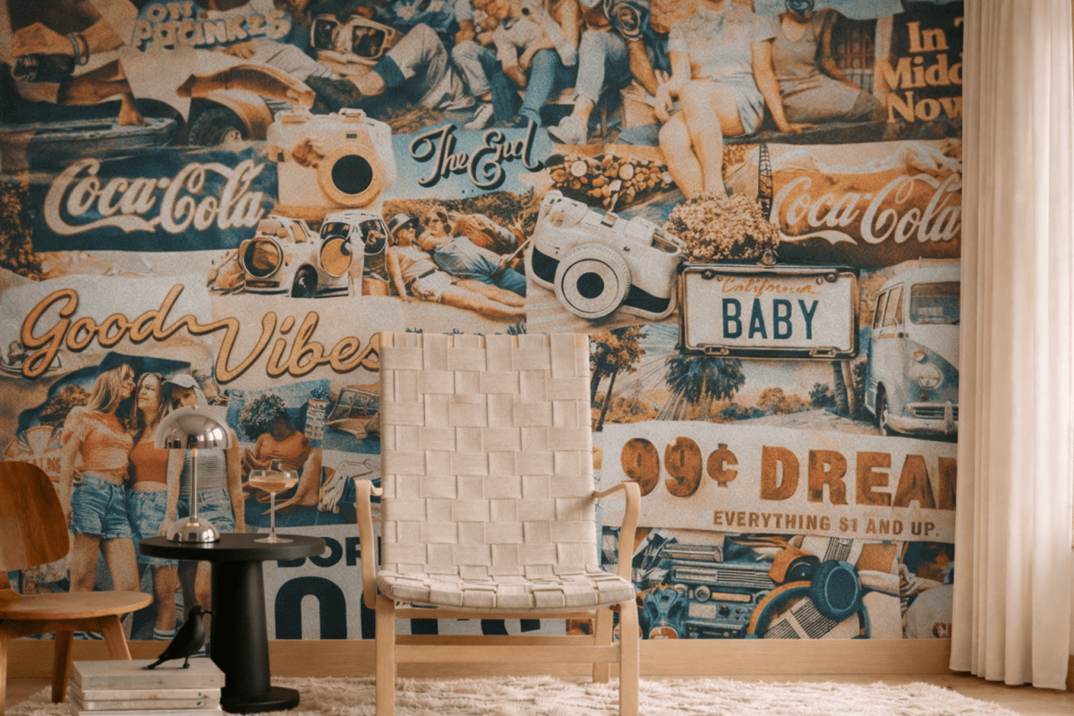 Retro Aesthetic Collage