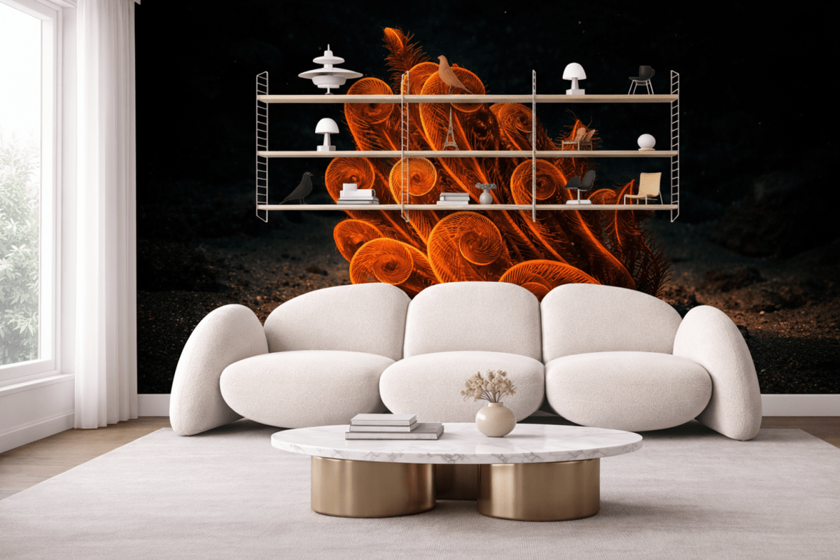 Crimson Spiral Garden