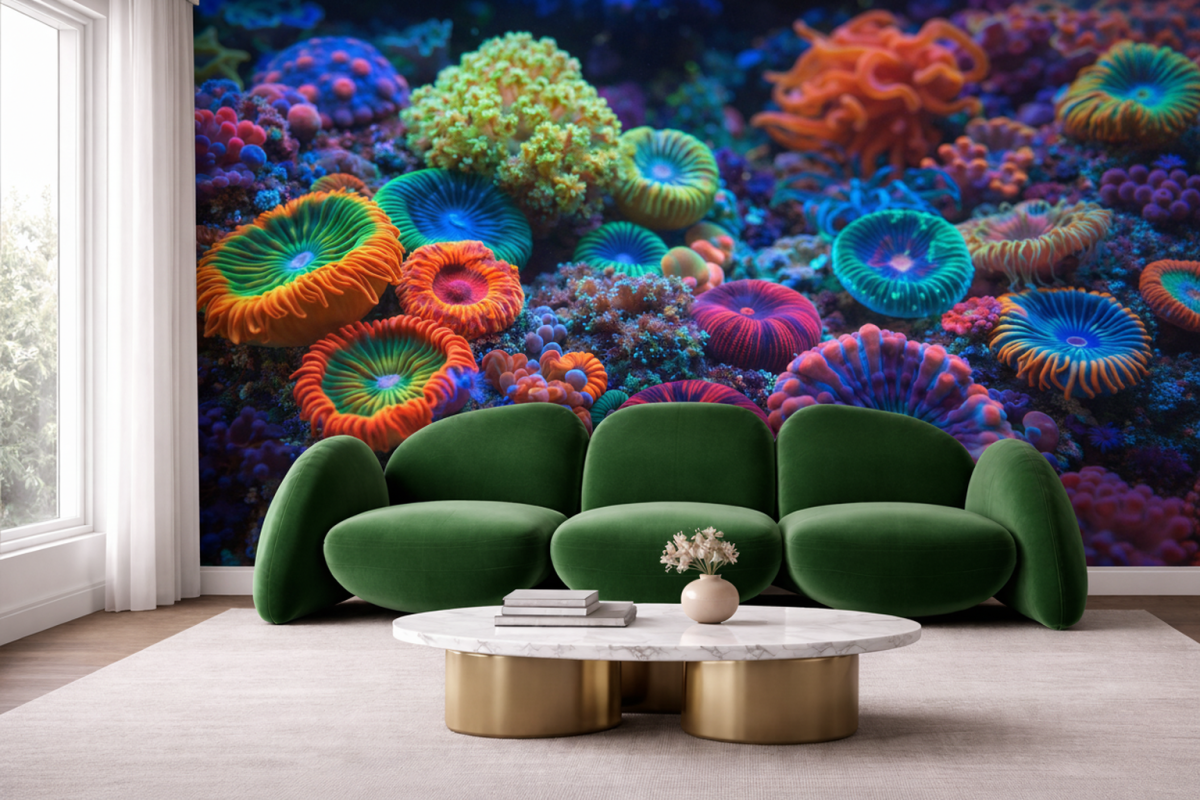 Vibrant Coral Garden
