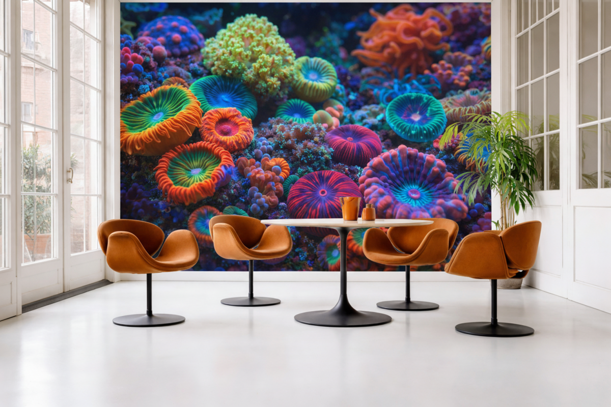 Vibrant Coral Garden