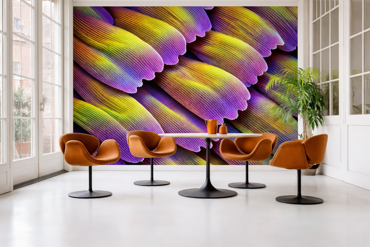 Quartz Feather Mosaic