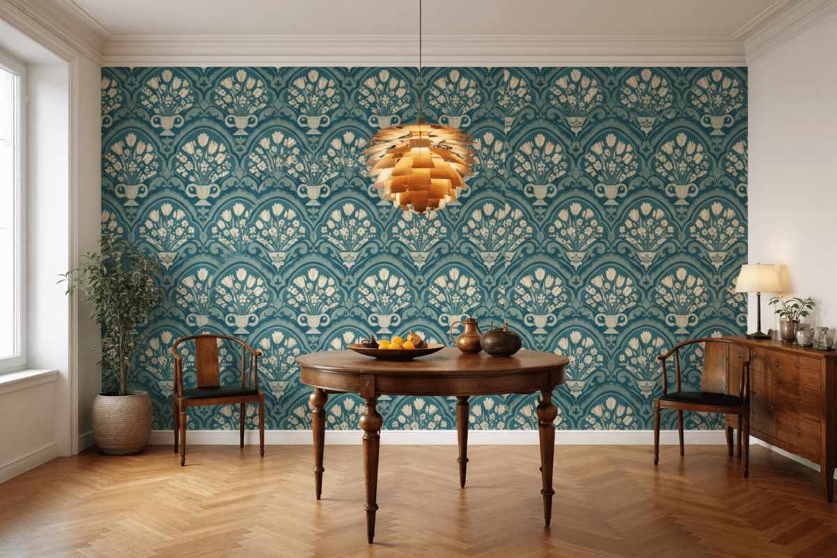 Wisping Floral Cascade