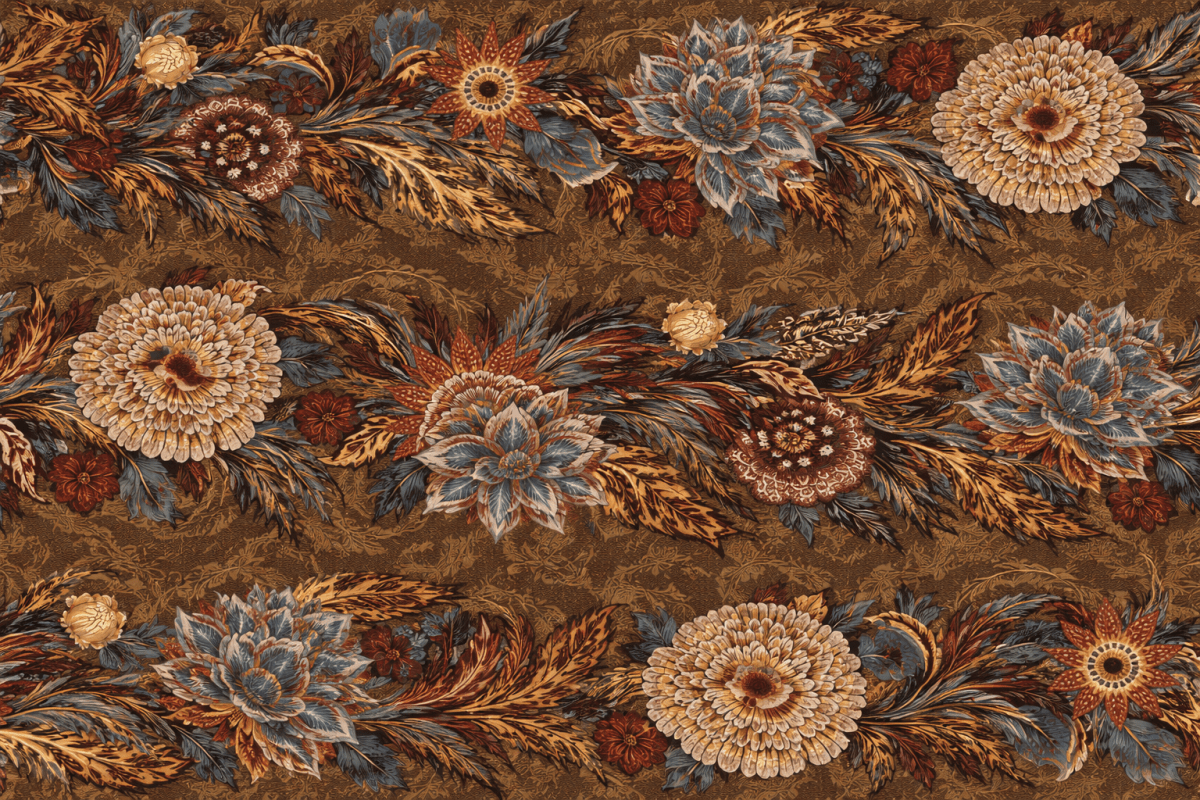 Autumnal Blossom Robe