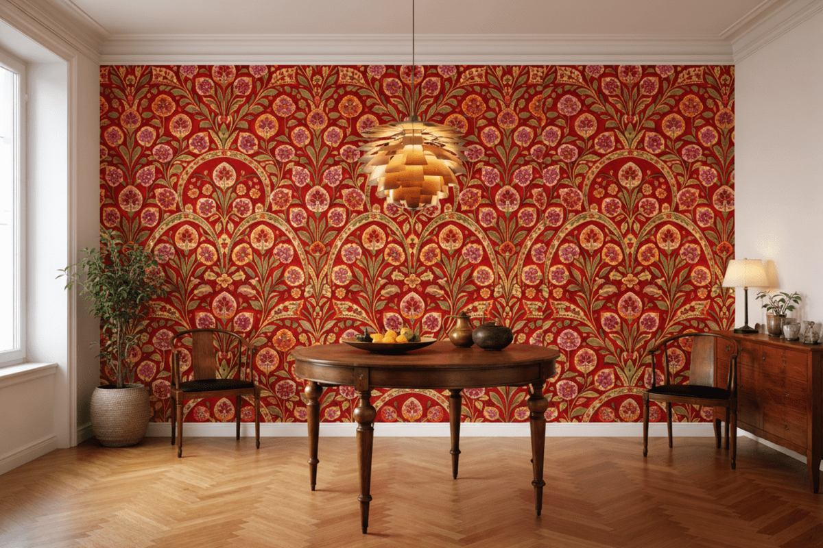 Crimson Flora Arrangement