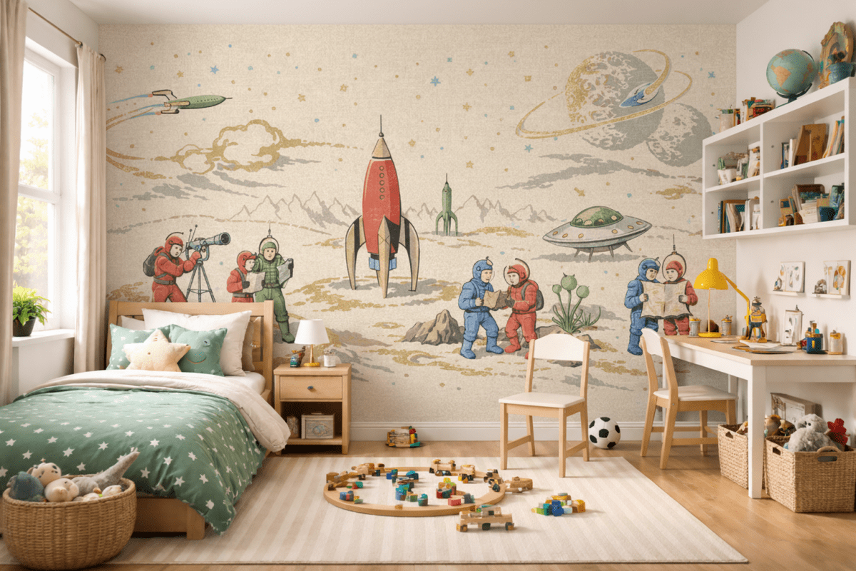 Galactic Exploration Scene