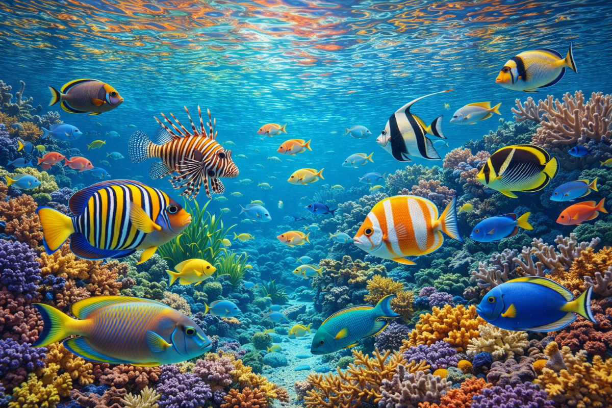 Coral Reef Veil