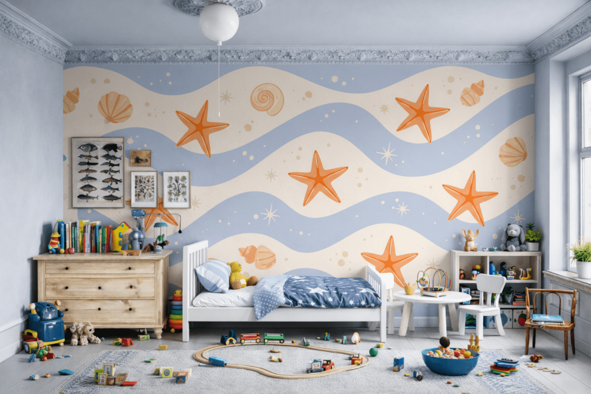 Coastal Whimsy Waves