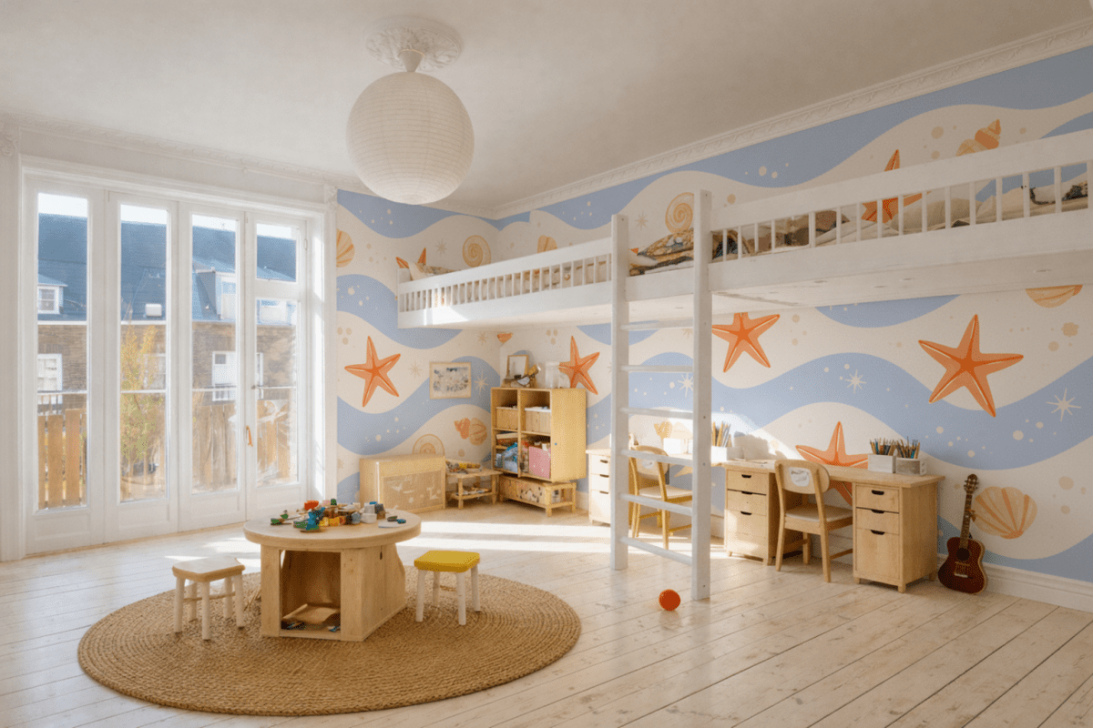 Coastal Whimsy Waves