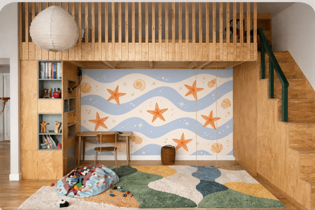 Coastal Whimsy Waves