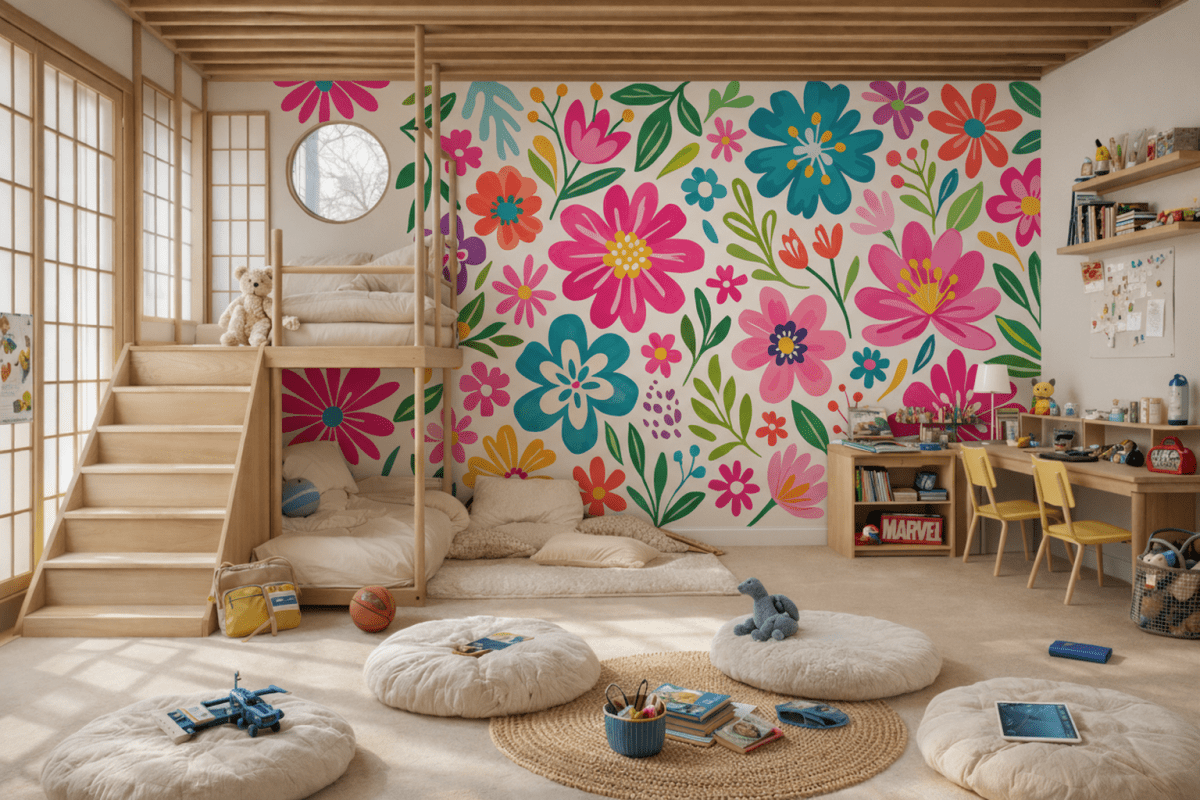 Blooming Tundra Flora