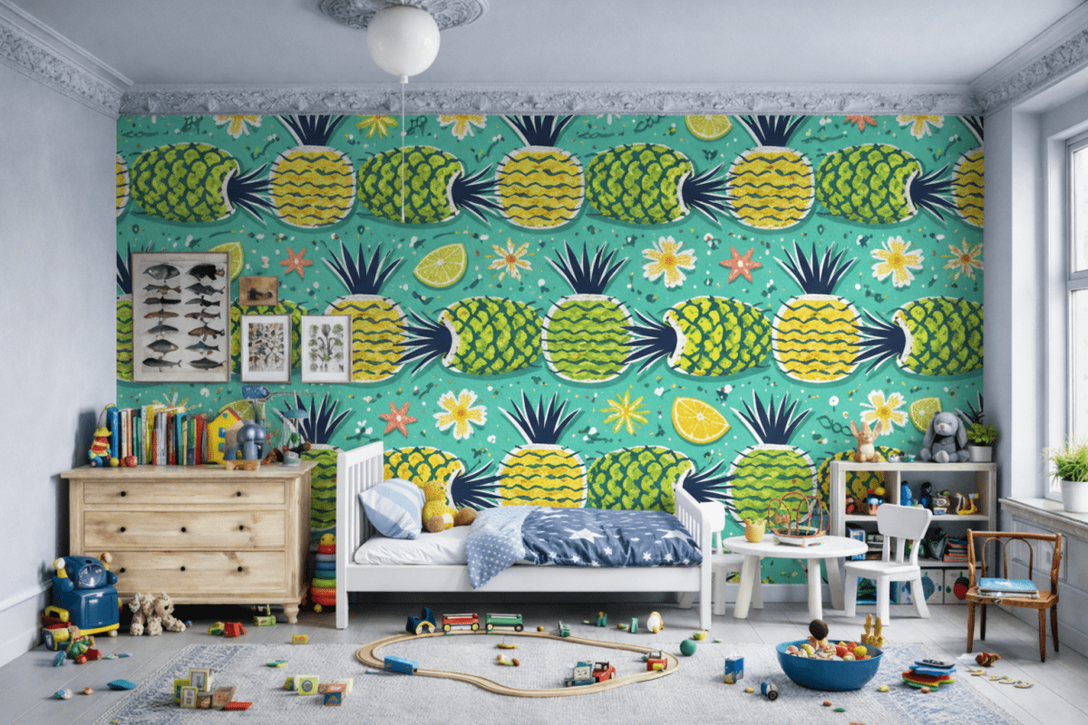 Tropical Pineapple Dreamscape