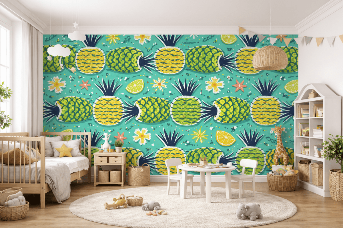 Tropical Pineapple Dreamscape
