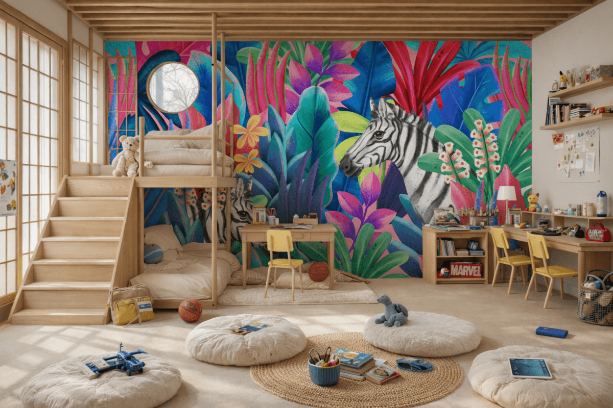 Zebra Jungle Encounter