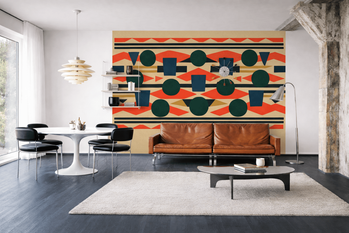 Ember Mosaic Canvas