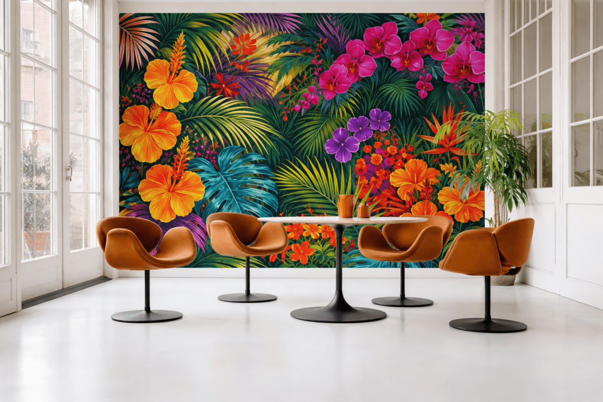 Tropical Inkbrush Oasis