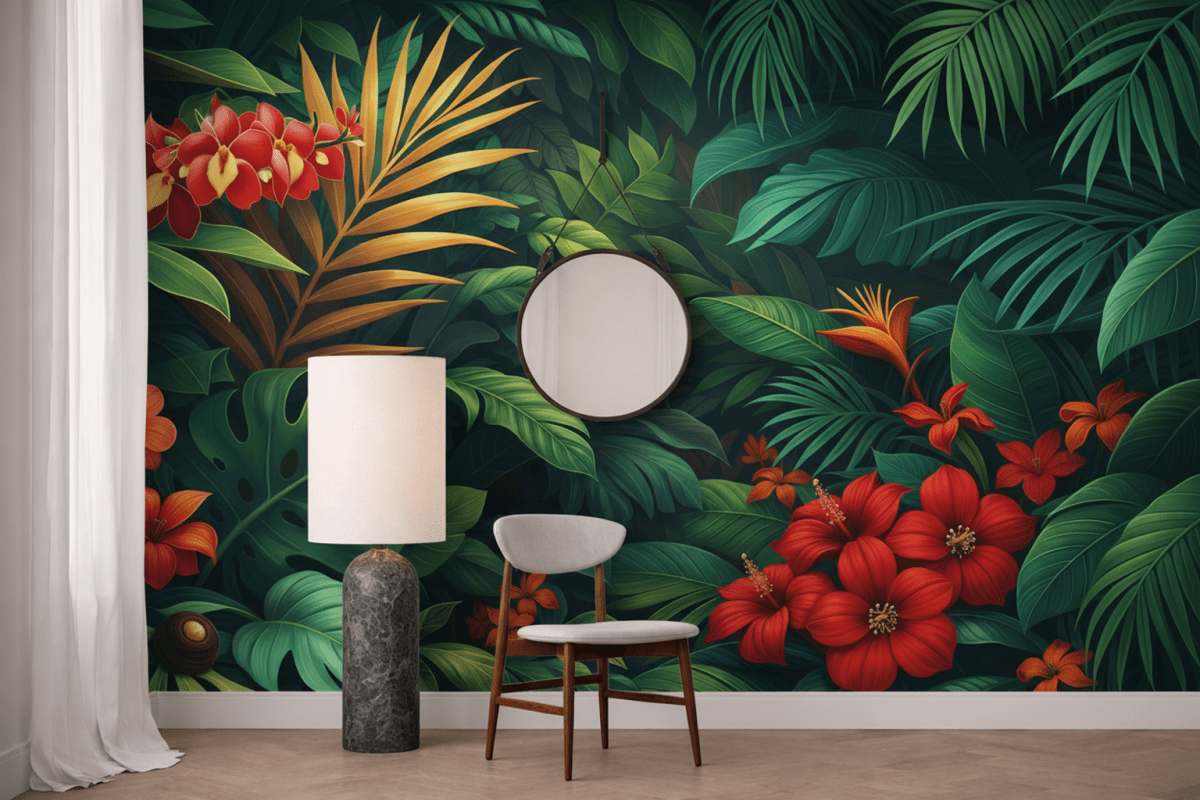 Tropical Ink Imprint