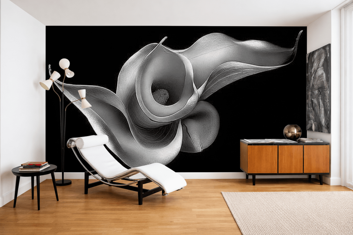 Curved Calla Embrace