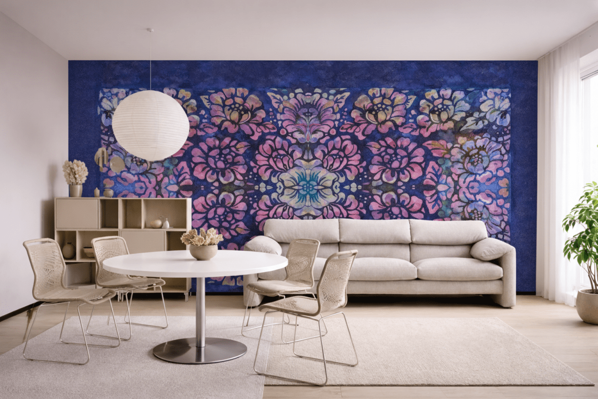 Rippled Petal Tapestry