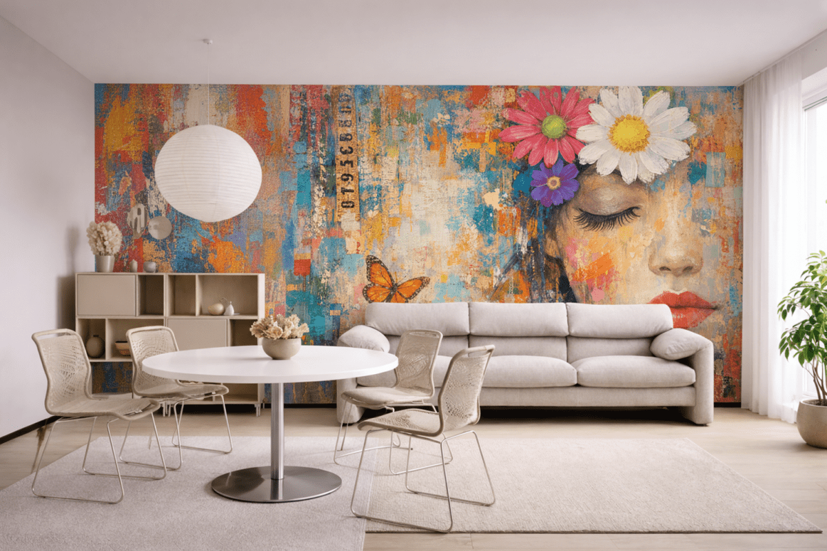 Colorful Mosaic Aura