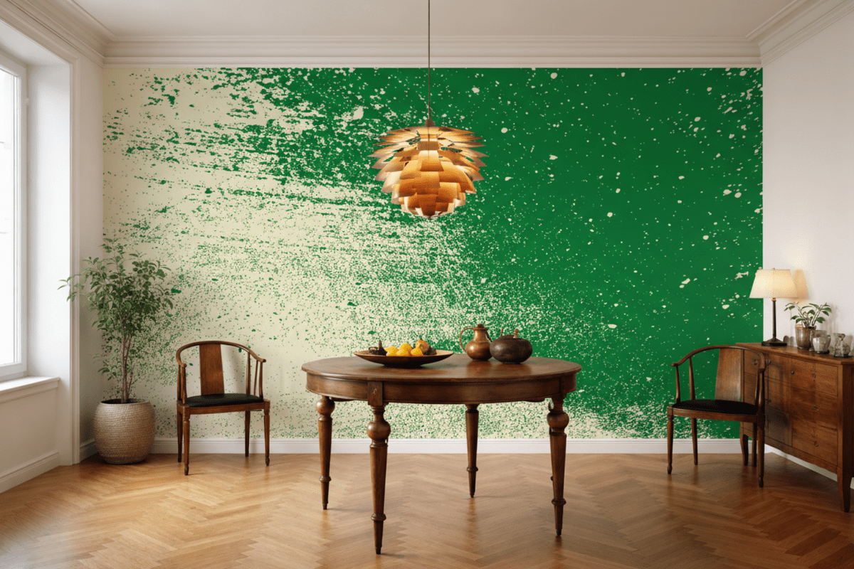 Verdant Brushstroke