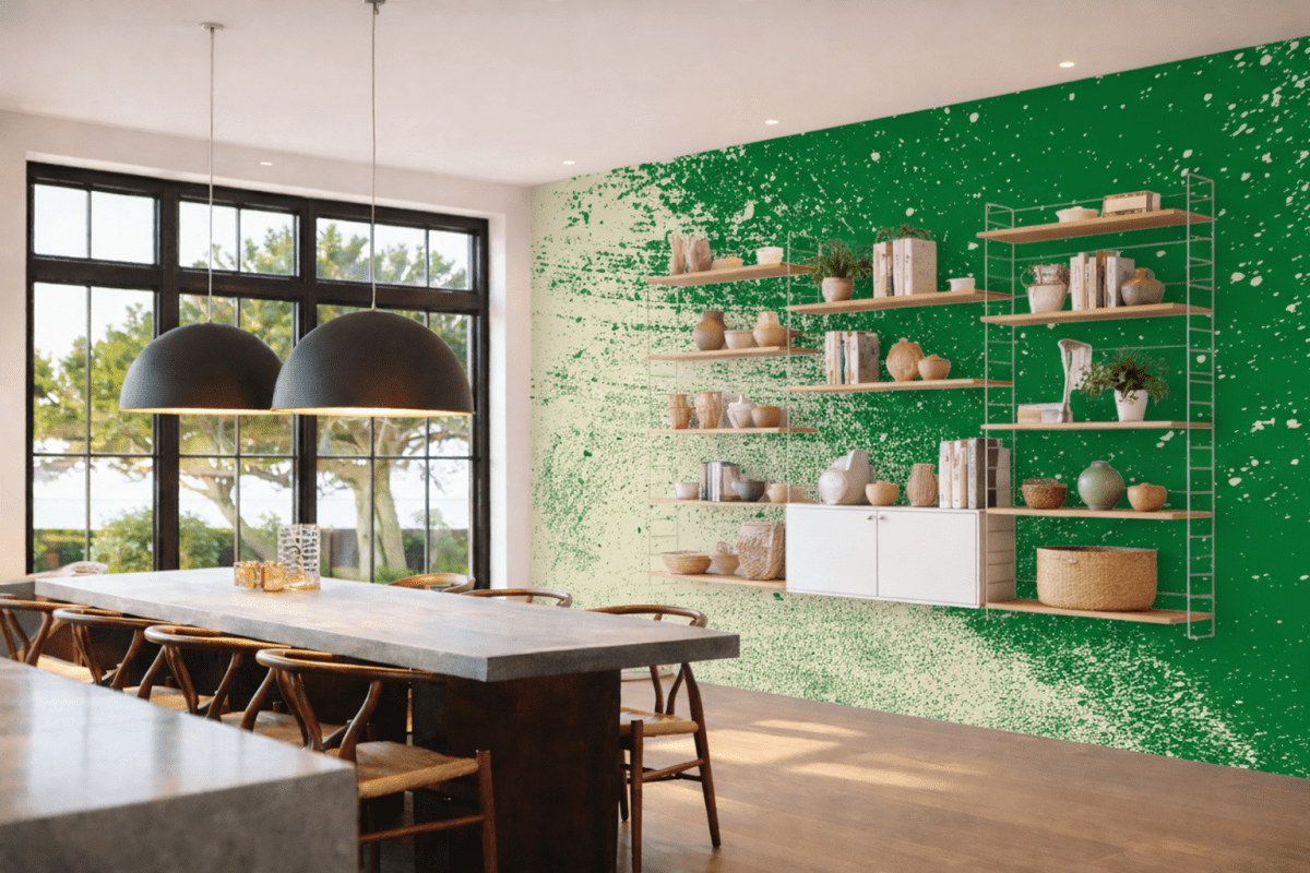 Verdant Brushstroke