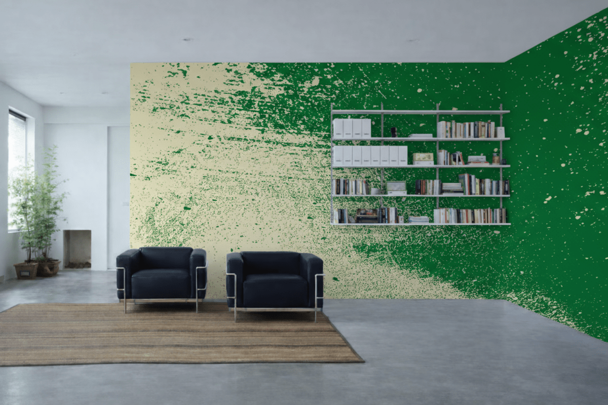 Verdant Brushstroke