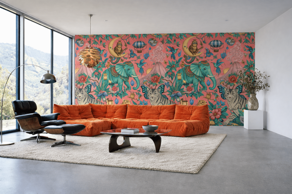 Enchanting Jungle Tapestry