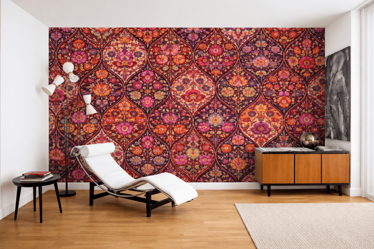 Nectarine Brocade