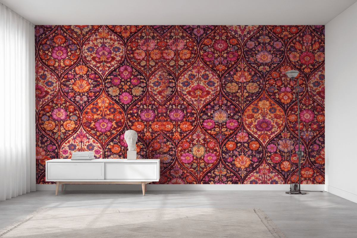 Nectarine Brocade