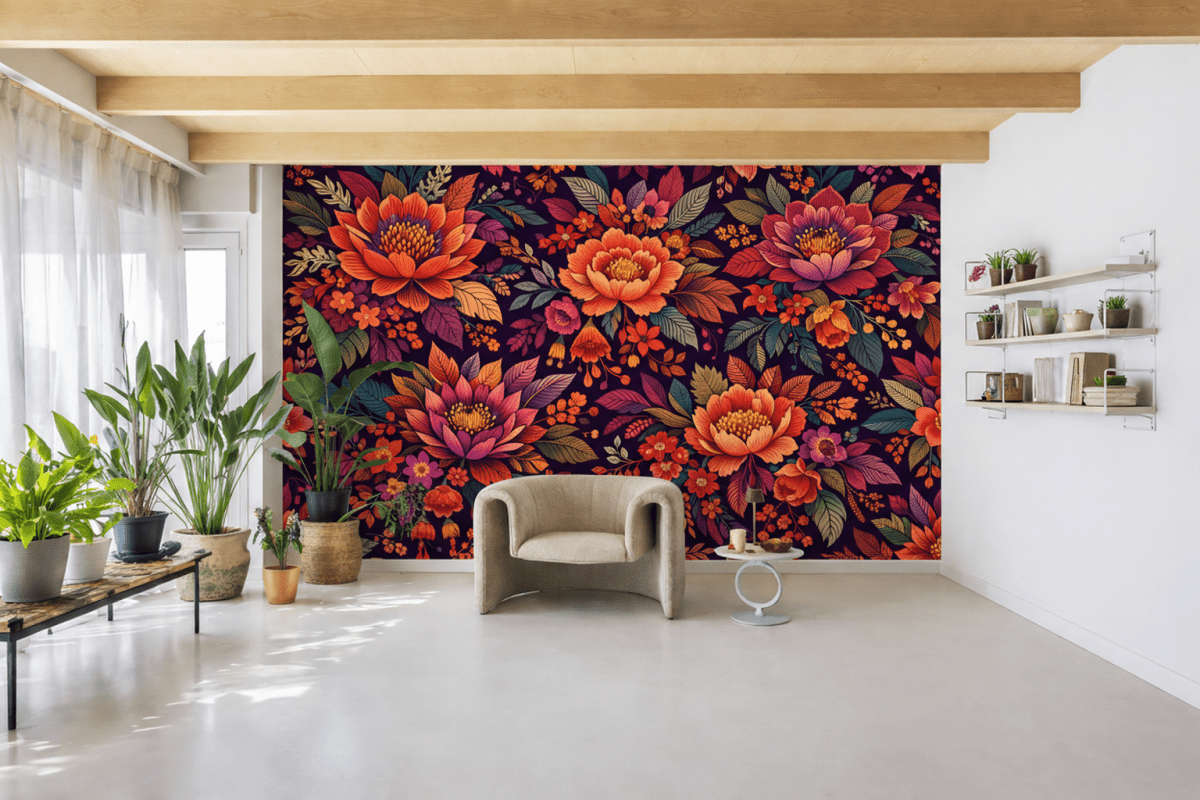 Vibrant Petal Symphony