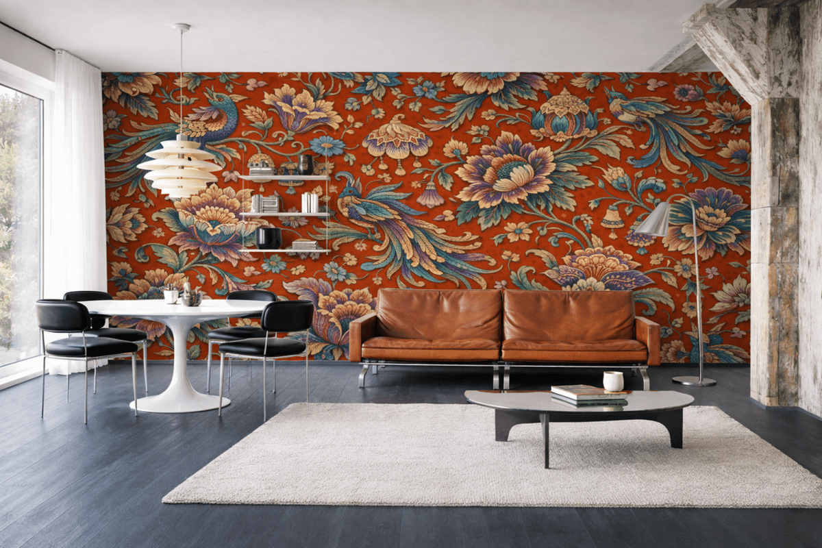 Phoenix Blossom Tapestry