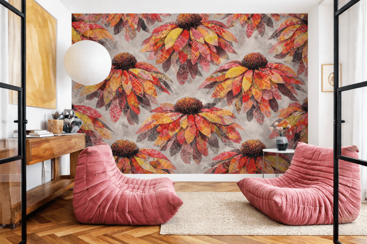Sunset Petal Mirage