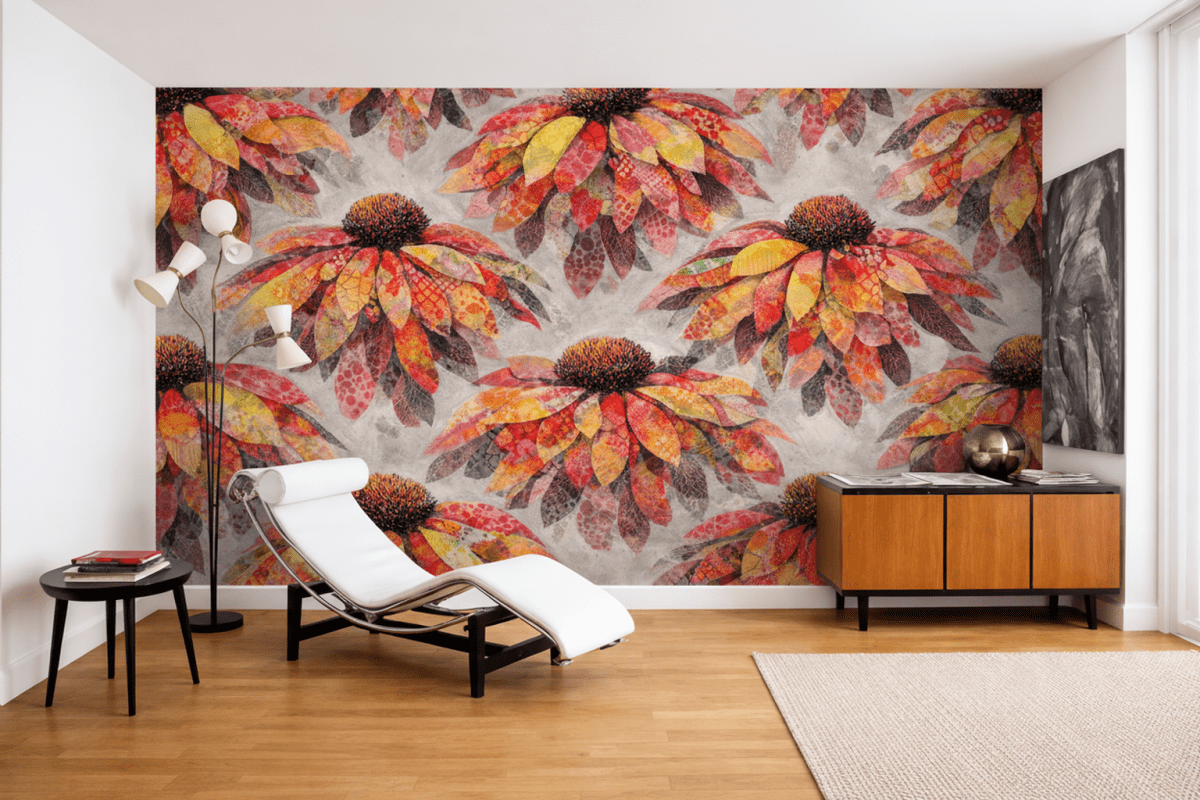 Sunset Petal Mirage